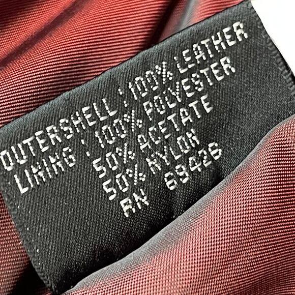 Pelle Studio Leather Jacket Women Size Large Black - Picture 11 of 12